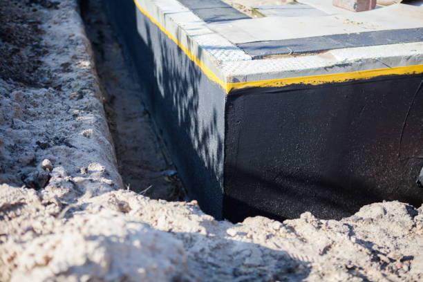 Professional Crawl Space Encapsulation technician working in Lewisville, IN
